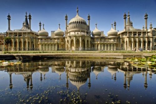 Yes, this building is in the middle of Brighton. And even though it's Indian on the outside, it's Chinese on the inside! 